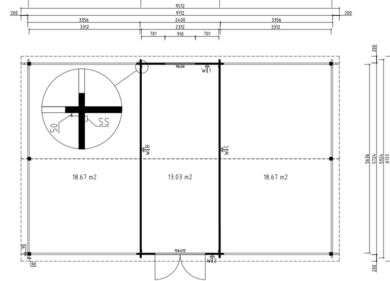 Carport Hans 44