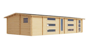 Wooden Garden Room Design