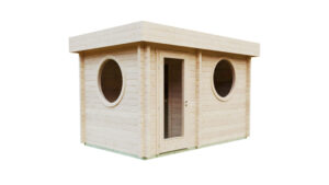 Wooden Small Sauna Design