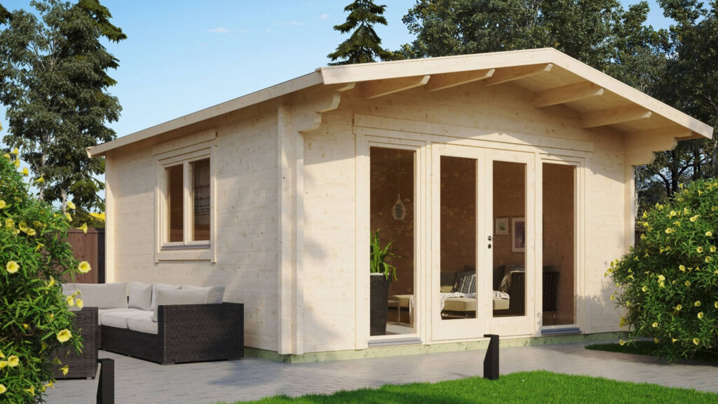 wooden garden rooms