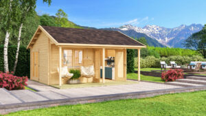 Lerum 44 Wooden Cabins