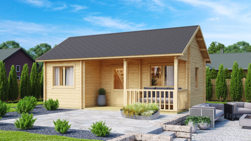 Montrose 70A wooden cabins