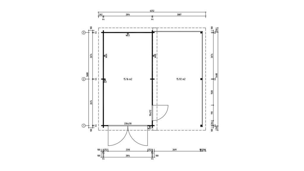 Garden house planning