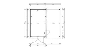 Garden house planning