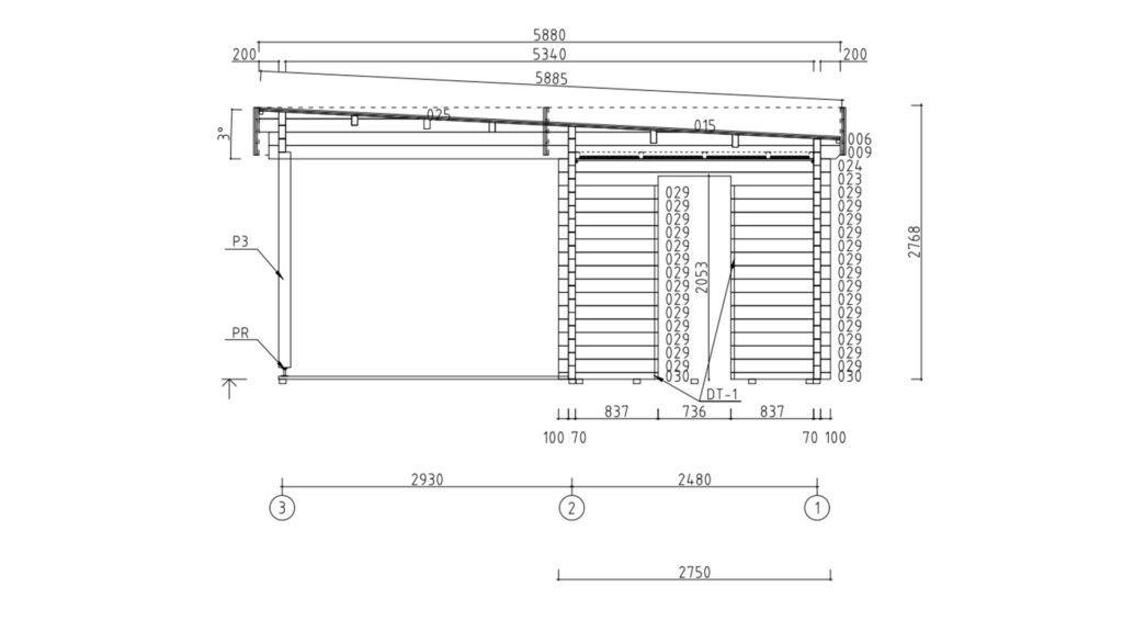 layout of sauna-forte