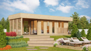 Large Sauna House