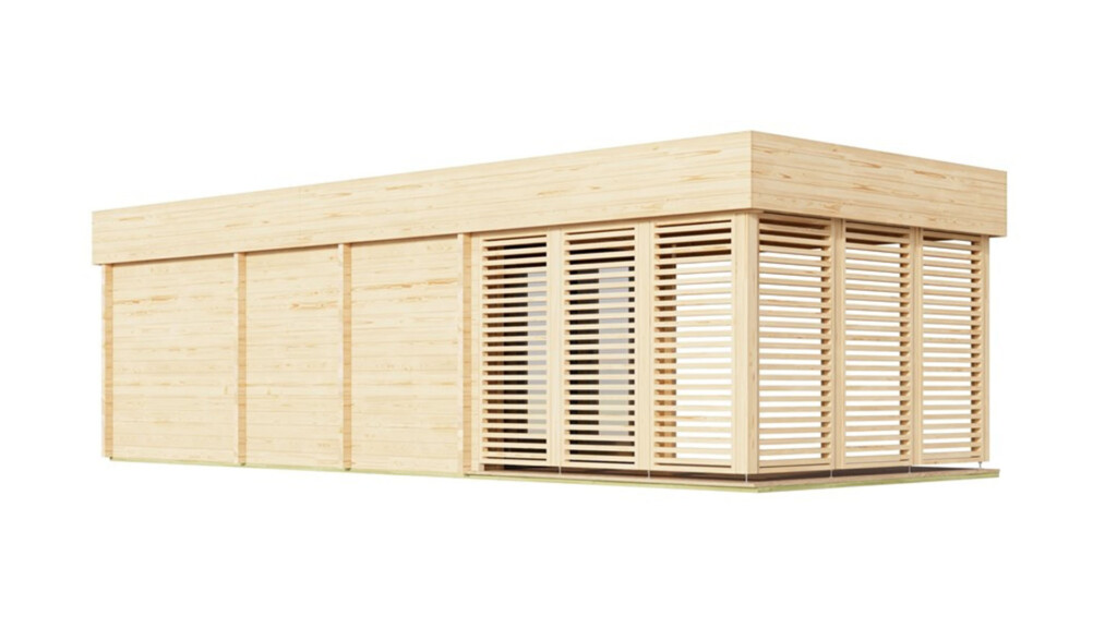 Wooden Garden Sauna Design