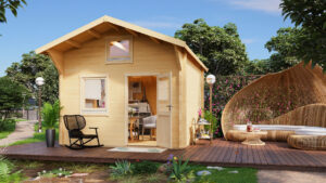 Sönke 44B wooden garden room