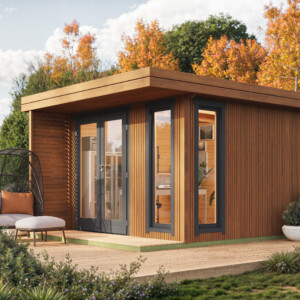 Garden Room Monaco I 8m2 I 3.5 x 4.1 I 28mm with Cladding